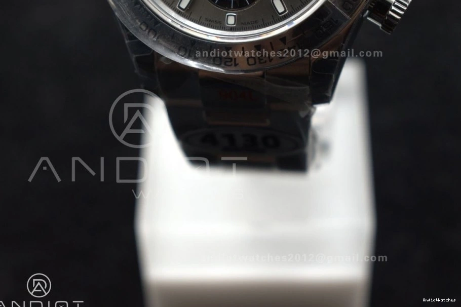 756 QF SS Grey Edition Daytona GoAnywhere Bracelet 1:1 Dial Best SA on 116509 0411